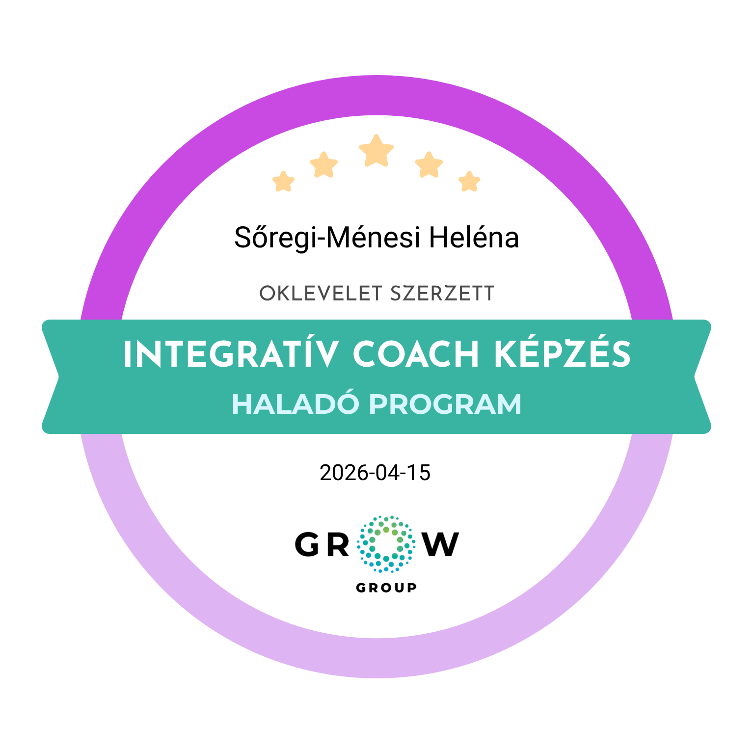 Coach képzés